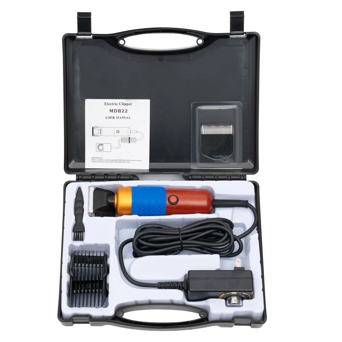 Elektrische Tierfellschere: Robuste Schaf- & Ziegenschere für Bauernhof & Haustierpflege - Animalivo