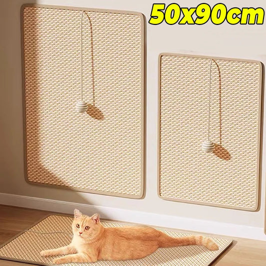 Wandmontiertes Sisal-Kratzbrett für Katzen
