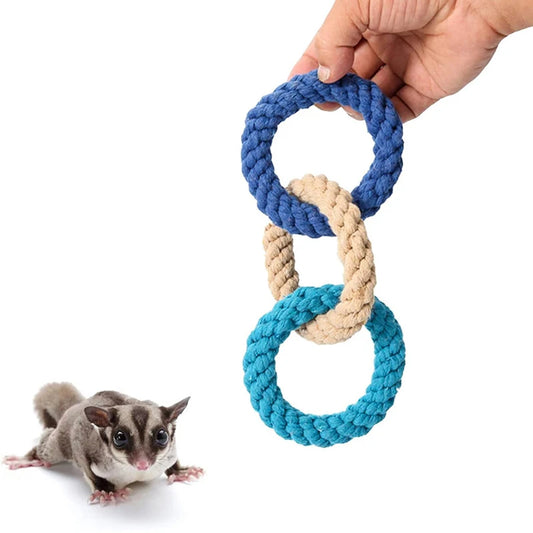 Hängendes Kletterseil  für Hamster, Sugar Glider & Vögel - Animalivo
